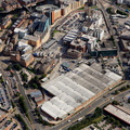 Tetley's Brewery Leeds from the air 