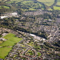 Meltham West Yorkshire,  from the air 
