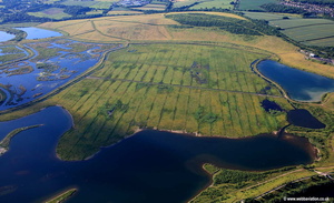 St Aidan's Country Park & RSPB Nature Reserve aerial photograph