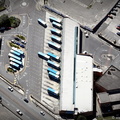 Wakefield bus station from the air 