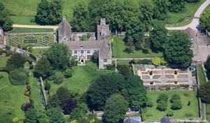 Avebury Manor aerial photograph