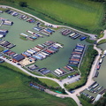 Caen Hill Marina aerial photograph