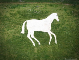  Devizes White Horse aerial photograph 