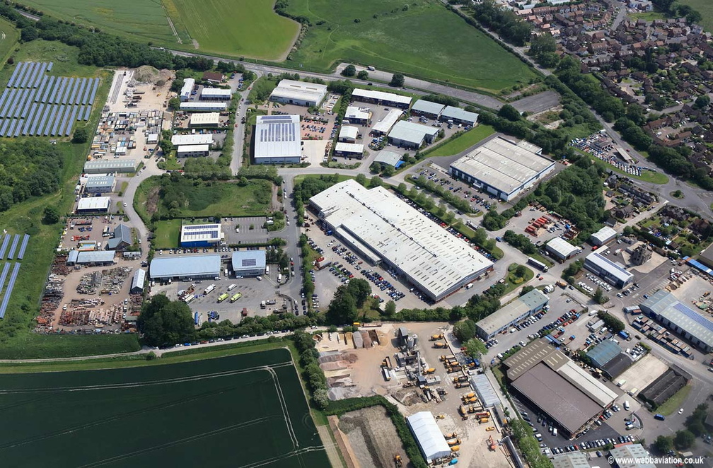 Hopton Park Industrial Estate aerial photograph 