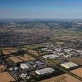 Bowerhill Estate Melksham  aerial photograph