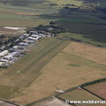 Old Sarum Aerodrome Wiltshire England aerial photo
