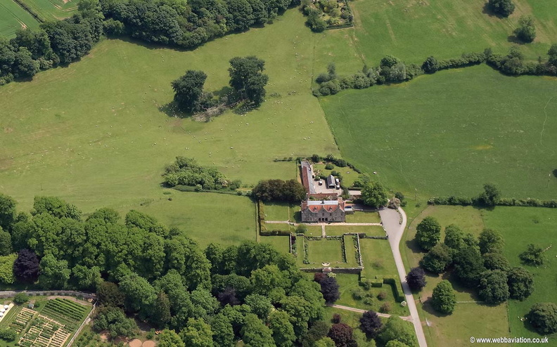 Hatch House  Salisbury Wiltshire   aerial photograph 
