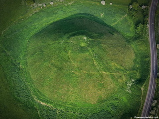 Silbury Hill aerial photograph
