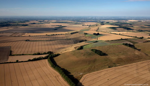 The Ridgeway  at  Monkton Down Wiltshire  aerial photograph