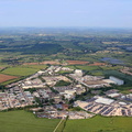 West Wilts Trading Estate Westbury  aerial photograph