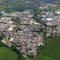 West Wilts Trading Estate Westbury aerial photograph 