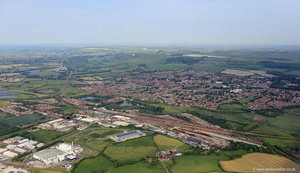 Westbury  aerial photograph