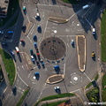 Magic Roundabout in Swindon aerial photo