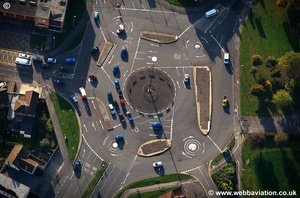 Magic Roundabout in Swindon aerial photo