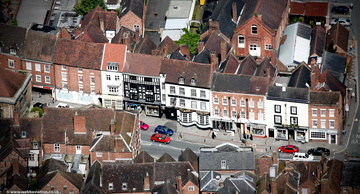 George Hotel Load St  Bewdley  from the air