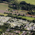 Park Home Riverside Caravan Park Bewdley  from the air