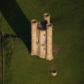 Broadway Tower folly Broadway Hill, Worcestershire aerial photograph 