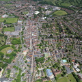Bromsgrove  Worcestershire from the air