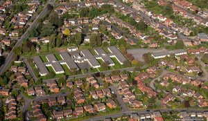 Lawley Way  Droitwich Spa from the air