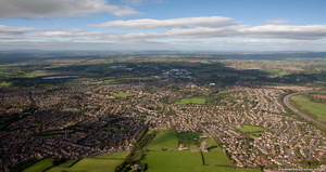 Droitwich Spa from the air