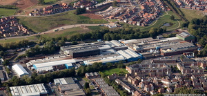 Mettis Aerospace Redditch Worcestershire from the air