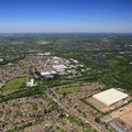 Redditch Worcestershire  aerial photograph