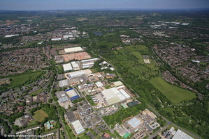 Studley Road  Redditch Redditch Worcestershire  aerial photograph