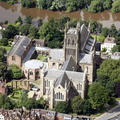 Worcester Cathedral from the air