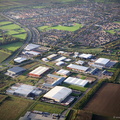 Stratton Business Park, Biggleswade from the air