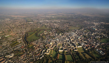 Cambridge England UKfrom the air