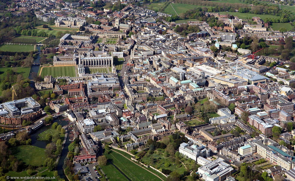 Cambridge from the air