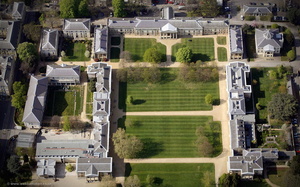 Downing College, Cambridge Cambridge from the air