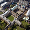 Emmanuel College, Cambridge from the air