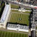 King's College, Cambridge from the air 