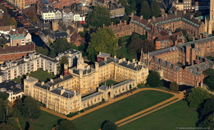 St John's College, Cambridge  Cambridge University from the air