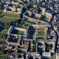 Trinity College, Cambridge from the air