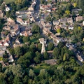 Houghton Cambridgeshire  from the air