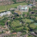 Central Park, Thomas Deacon Academy and University Centre Peterborough  from the air