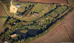 Flag Fen Bronze Age site  from the air