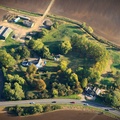 Horsey Hill English Civil War fortification  from the air