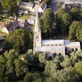All Saints Parish Church, Saint Ives Cambridgeshire PE27  from the air