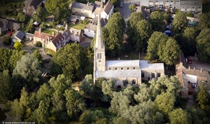 All Saints Parish Church, Saint Ives Cambridgeshire PE27  from the air