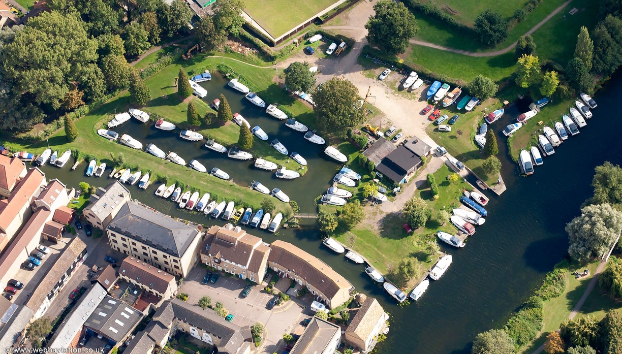 St Neots Marina , St. Neots  from the air