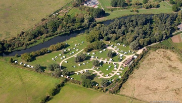 St Neots Camping and Caravanning Club Site   St. Neots  from the air