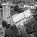 St Peter and St Paul's Church Wisbech    from the air