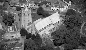 St Peter and St Paul's Church Wisbech    from the air