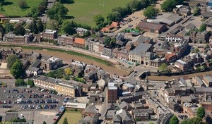 Wisbech  Cambridgeshire  from the air