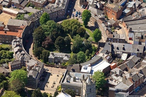 Wisbech Castle  from the air