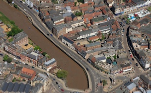 Nene Quay  Wisbech  Cambridgeshire  from the air