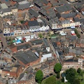 Wisbech town centre from the air
